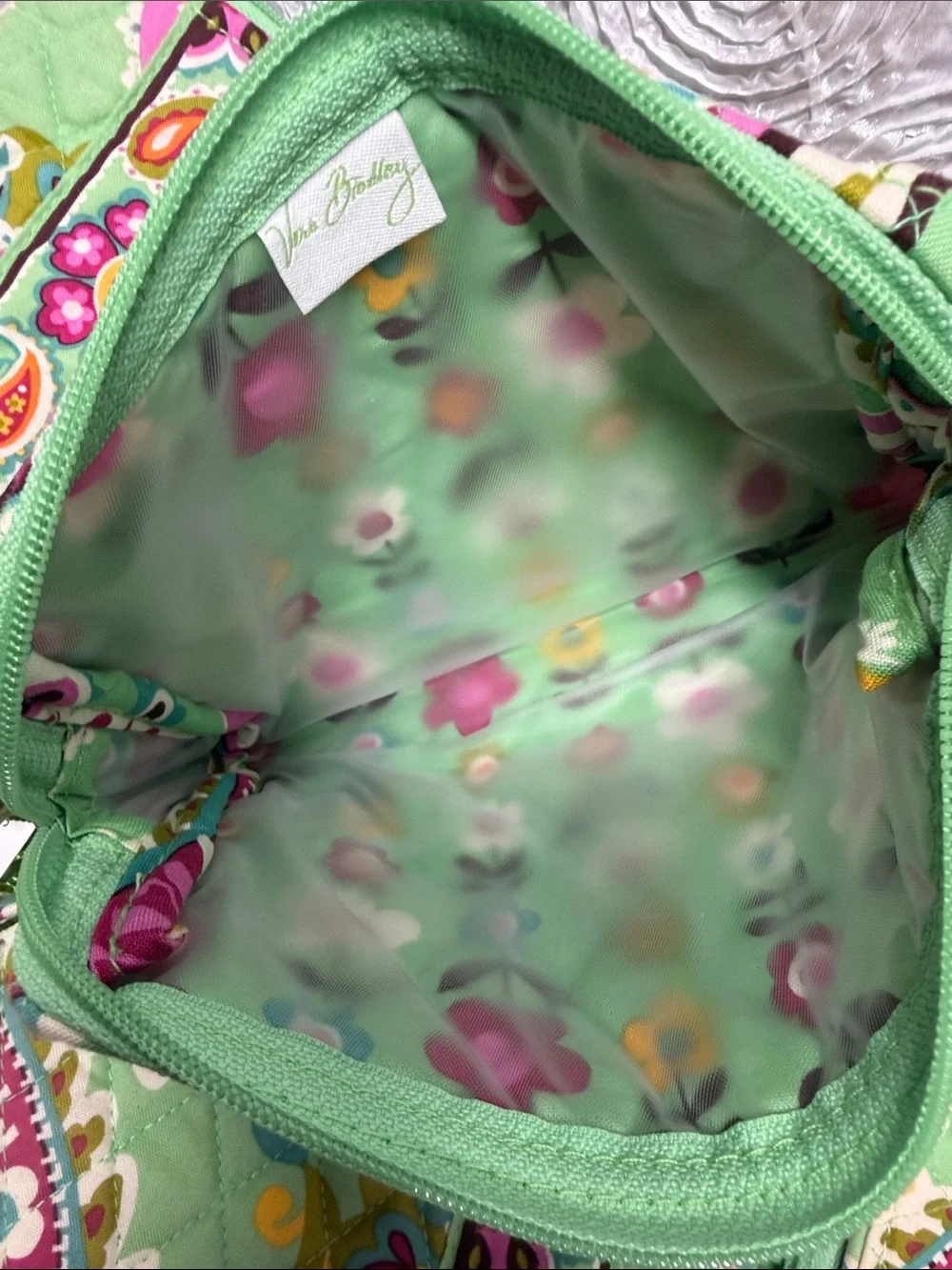 Vera Bradley Tutti-Frutti Hipster Bag, Turn Lock Wallet, & Pouch Combo